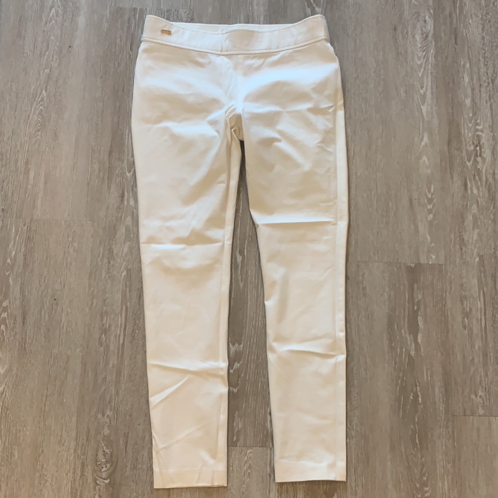White ankle driving pants Ralph Lauren size 10